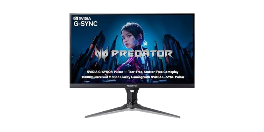 Acer Predator XB273U 27" WQHD Gaming Monitor - $379.99