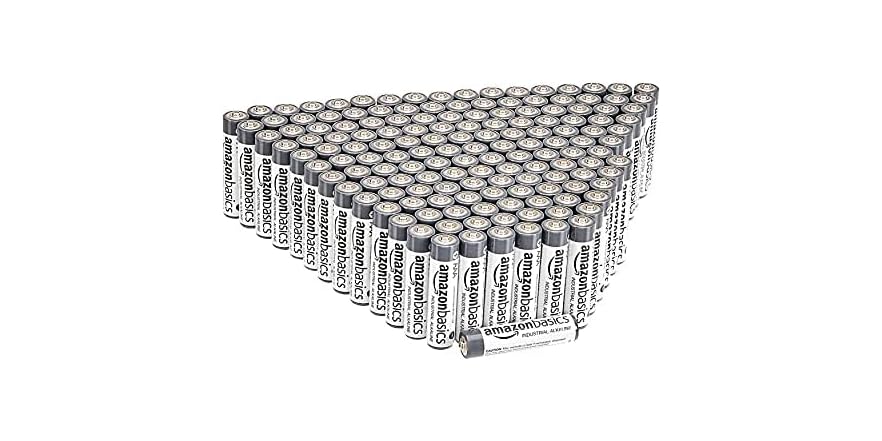Amazon Basics AAA Industrial Alkaline Batteries 1050 Pack - $49.99