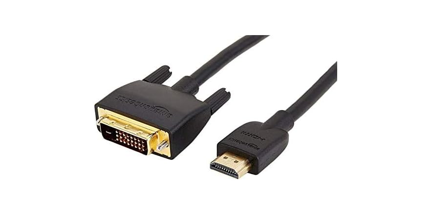 Amazon Basics HDMI to DVI 6ft 36-Pack - $8.99