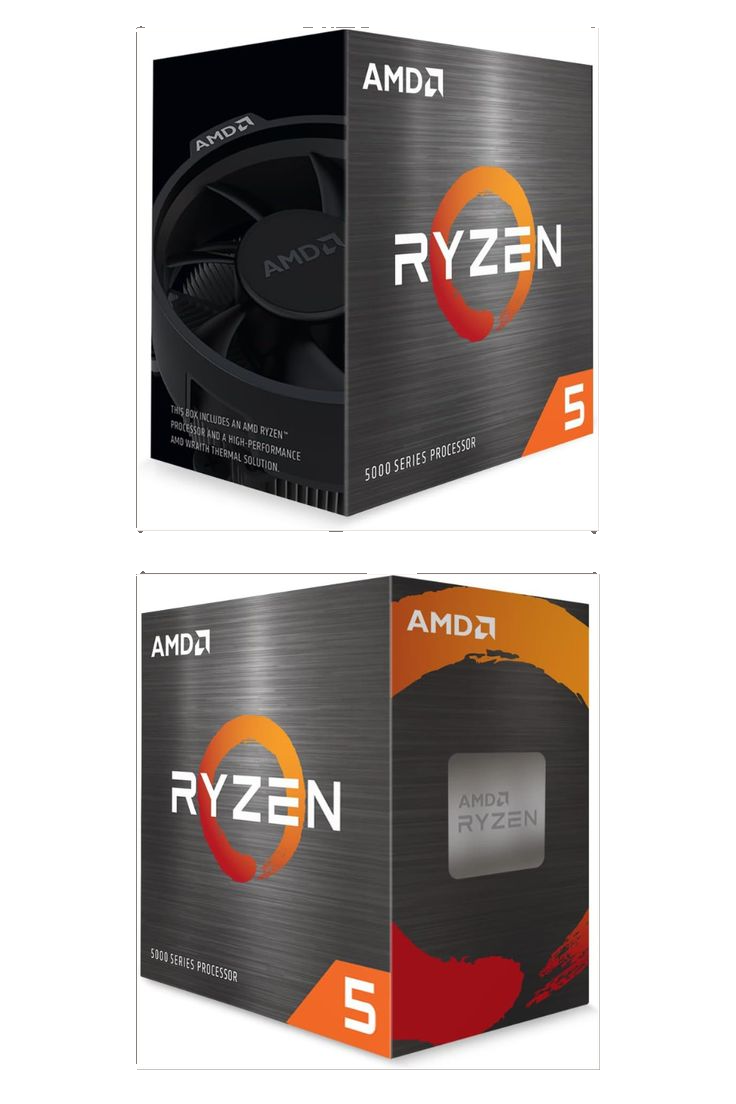 AMD Ryzen 5 5500 6-Core CPU with Wraith Stealth Cooler - $69.99