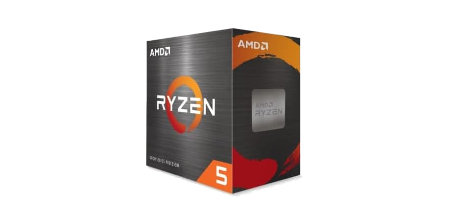 AMD Ryzen 5 5500 6-Core Unlocked CPU - $65.59