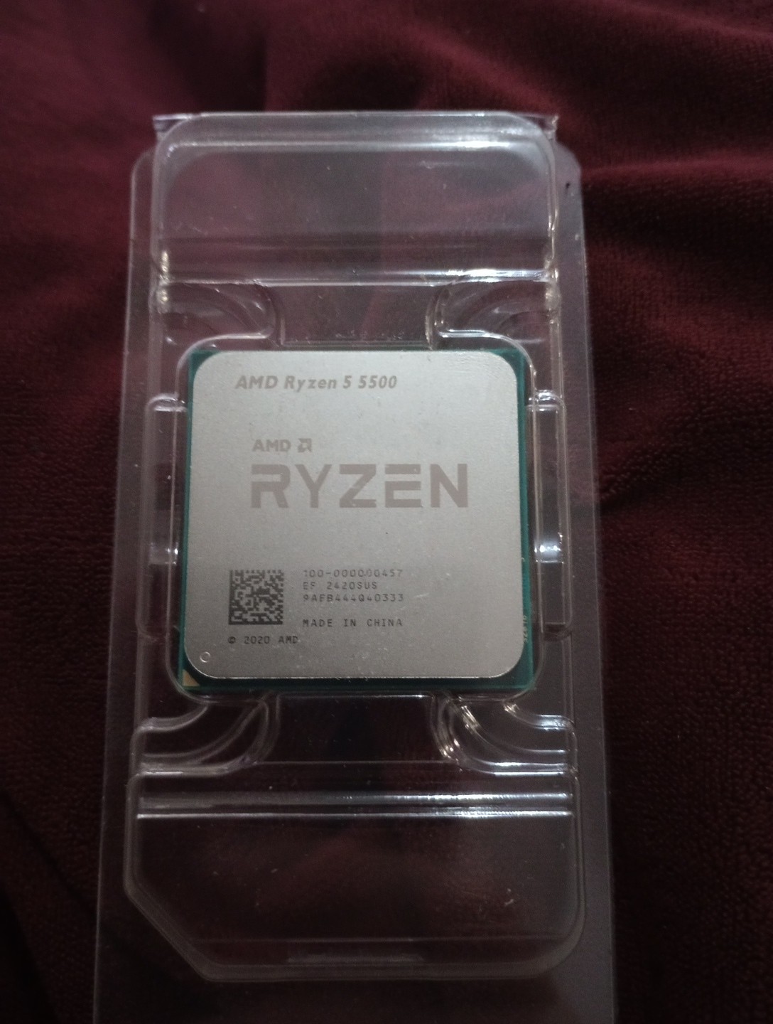 AMD Ryzen 5 5500 CPU - $74