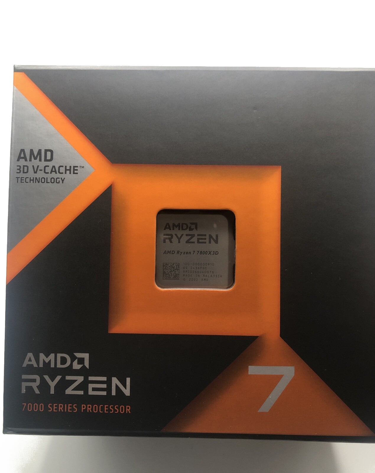 AMD Ryzen 7 7800X3D 8-Core CPU - $339.99