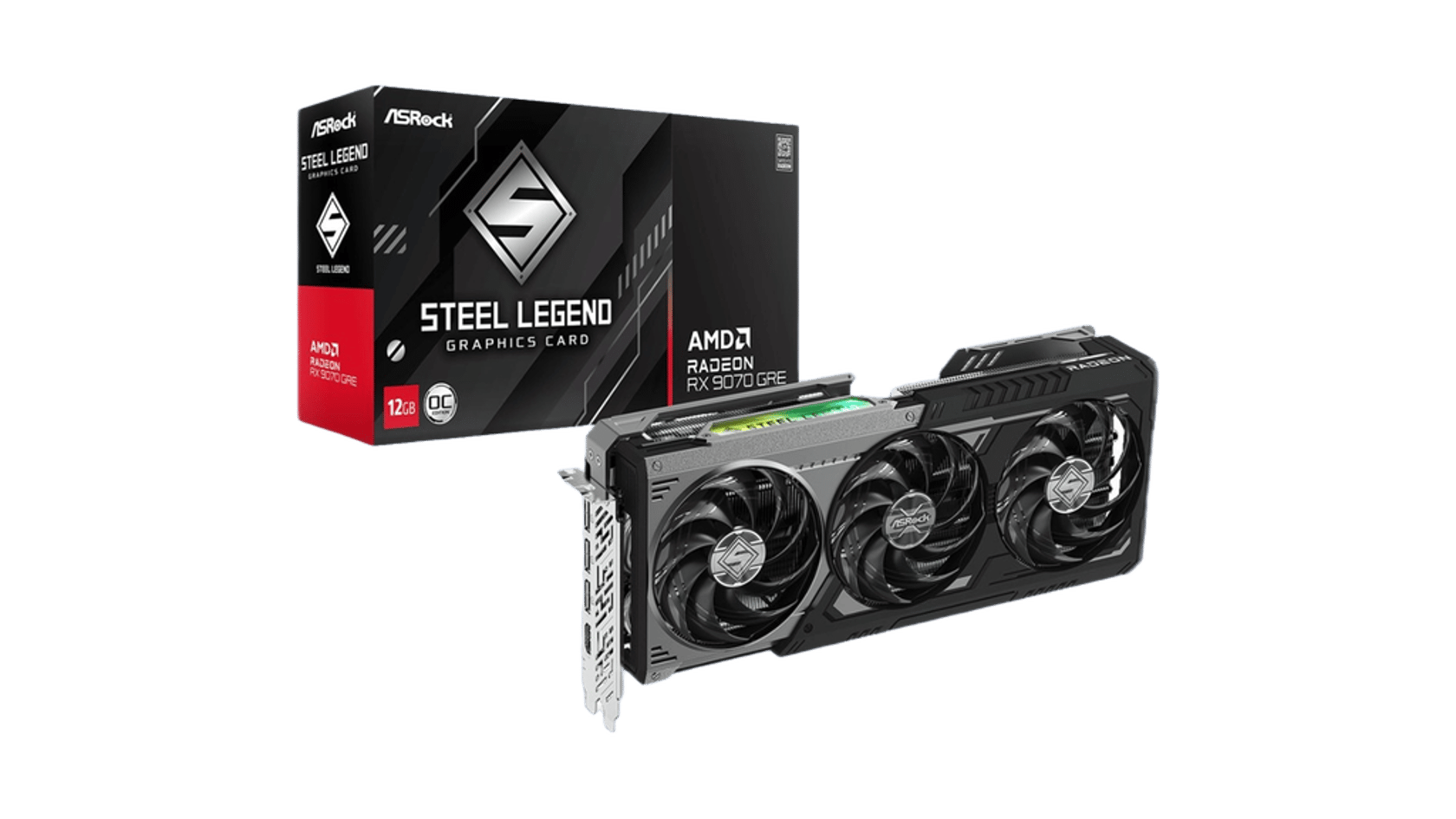 ASRock Steel Legend Radeon RX 9070 XT - $739.99