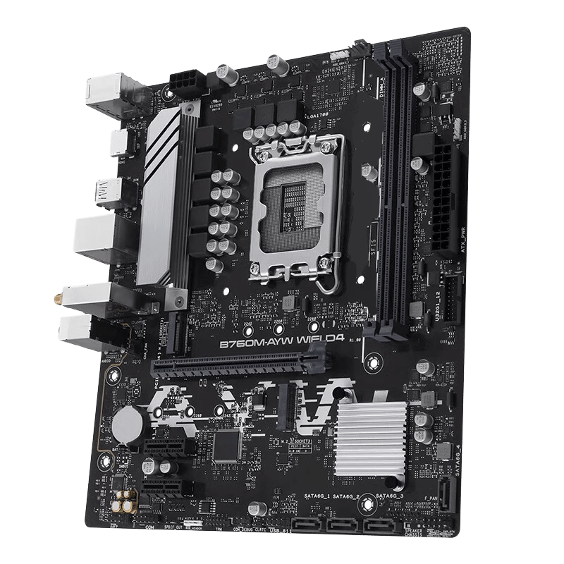 ASUS B760M-AYW WIFI D4 II Micro ATX Motherboard - $89.99