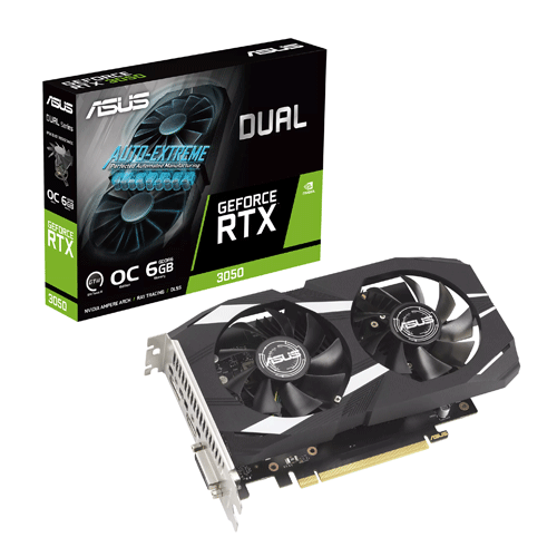 ASUS Dual GeForce RTX 3050 6GB OC Edition - $192.91