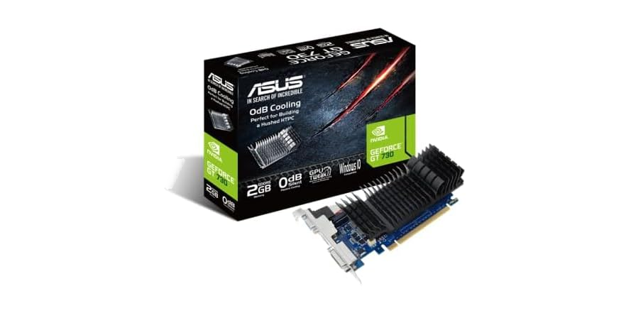 ASUS GT730-SL-2GD5-BRK GeForce GT 730 2 - $41.99