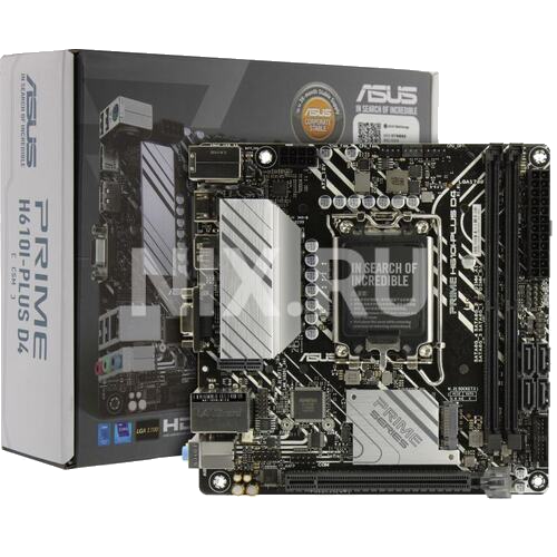 ASUS Prime H610I-PLUS-CSM Mini-ITX DDR5 - $90.99