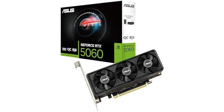 ASUS The GeForce RTX 5060 LP BRK 8GB GDDR7 OC - $329