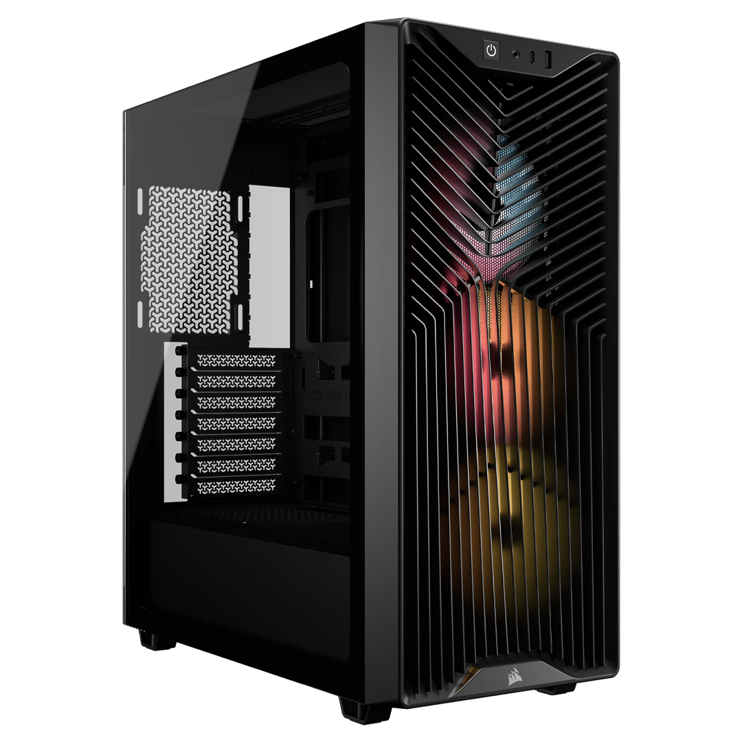 CORSAIR 3200D RS ARGB Mid-Tower PC Case - $52.48