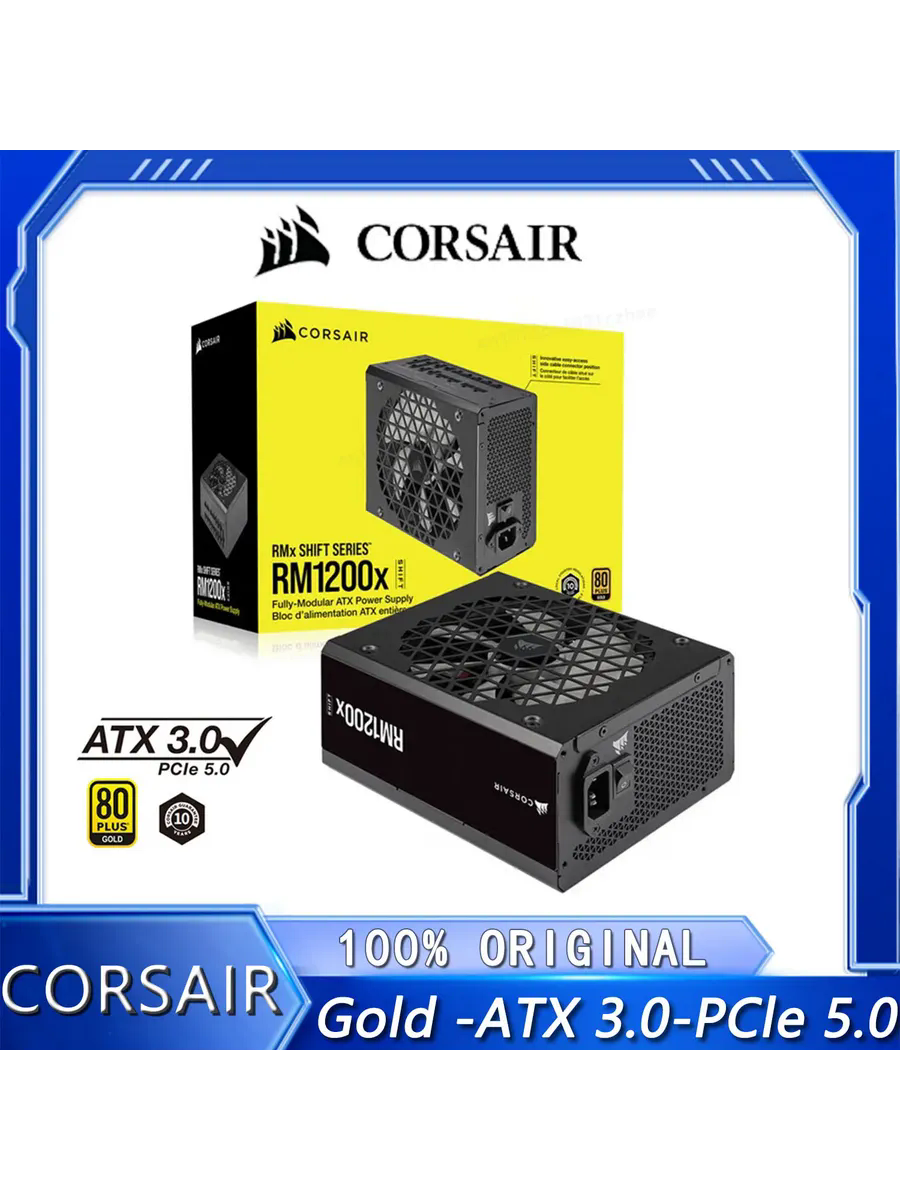 Corsair RM1200x SHIFT 1200W PSU - $150