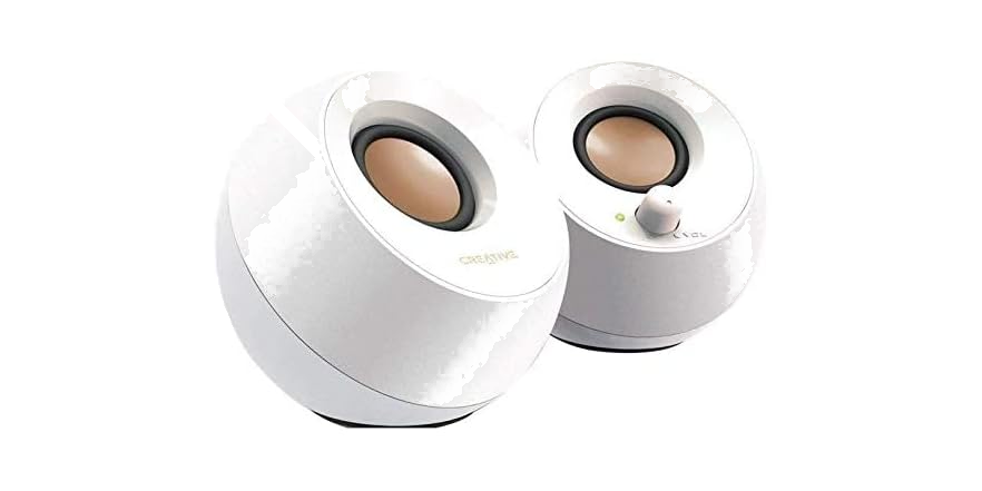 Creative Pebble 2.0 USB-Powered Desktop Speakers - $13.99