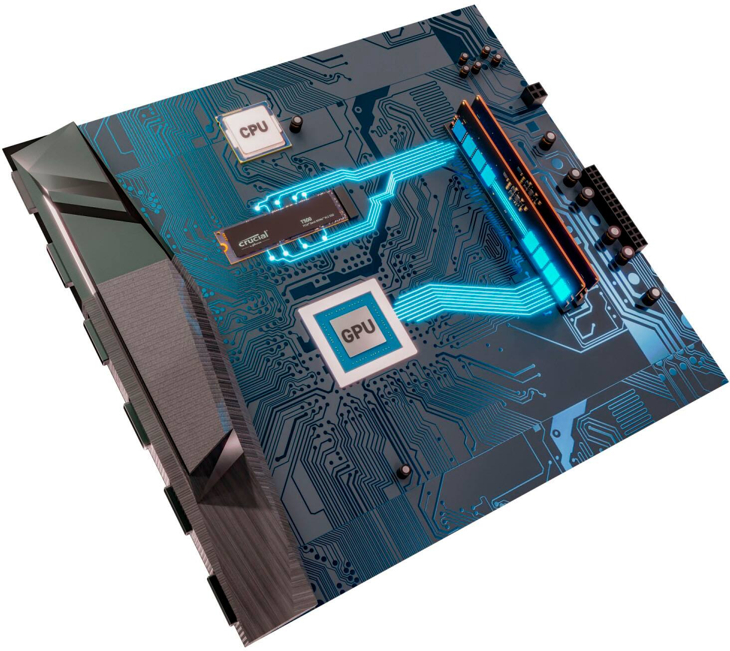 Crucial T500 2TB Gen4 NVMe M.2 SSD - $189.99