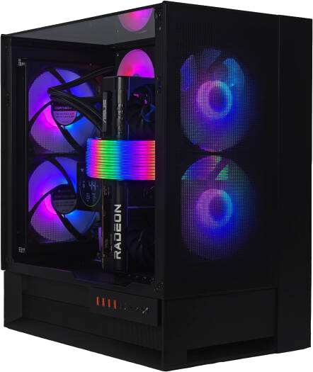 CyberPowerPC Ryzen 7 9800X3D, Radeon 9070, 64GB DDR5 - $1749.90