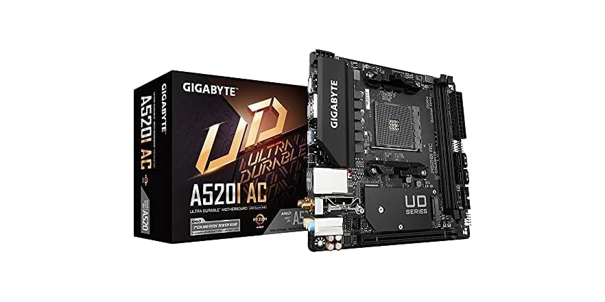 GIGABYTE A520I AM4 Mini ITX - $79.99