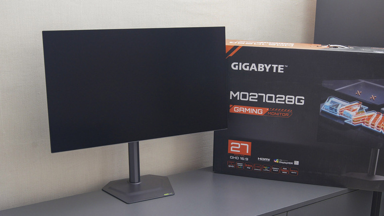 GIGABYTE MO27Q28G 27" 1440P 280Hz OLED Monitor - $454.99