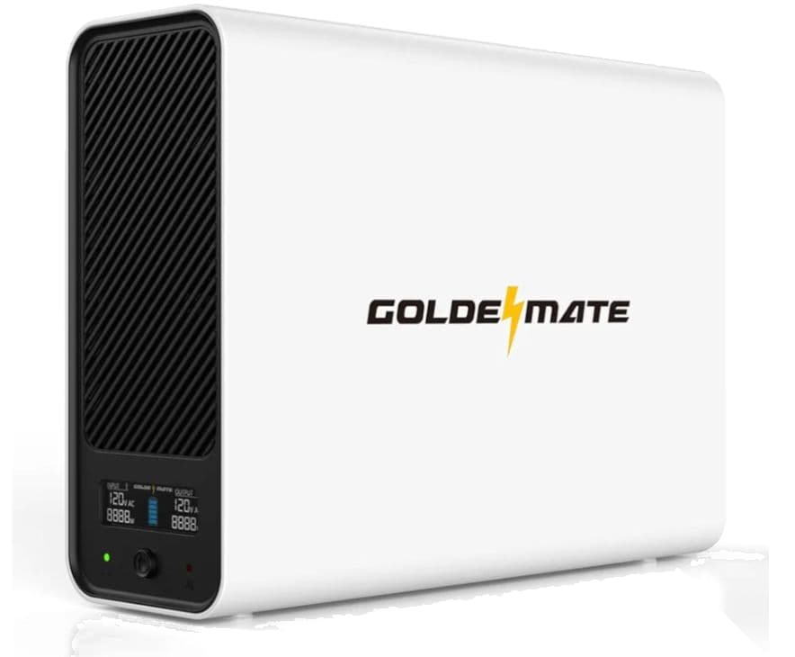 Goldenmate LiFePO4 UPS 1000VA/800W, Refurbished - $121.59