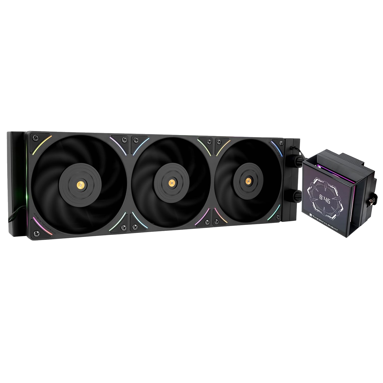 Hyper Vision 360 UB ARGB Black 360mm AIO CPU Cooler - $63.99