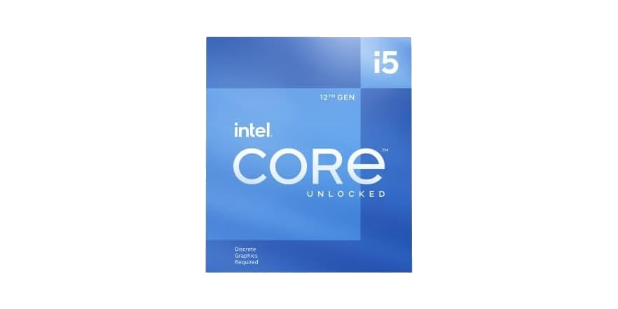 Intel i5-12600KF CPU w/20MB Cache - $109.99