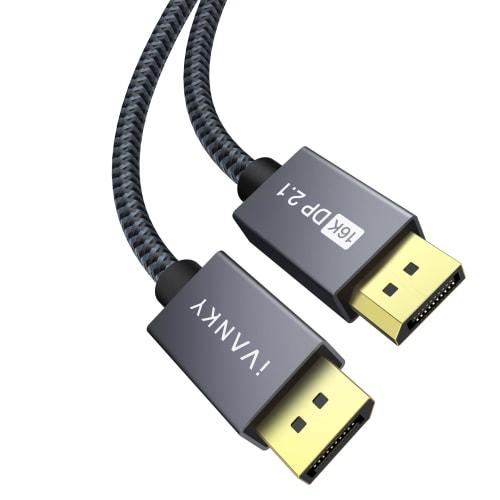 IVANKY 80Gbps Displayport Cable 2.1 - $8.99