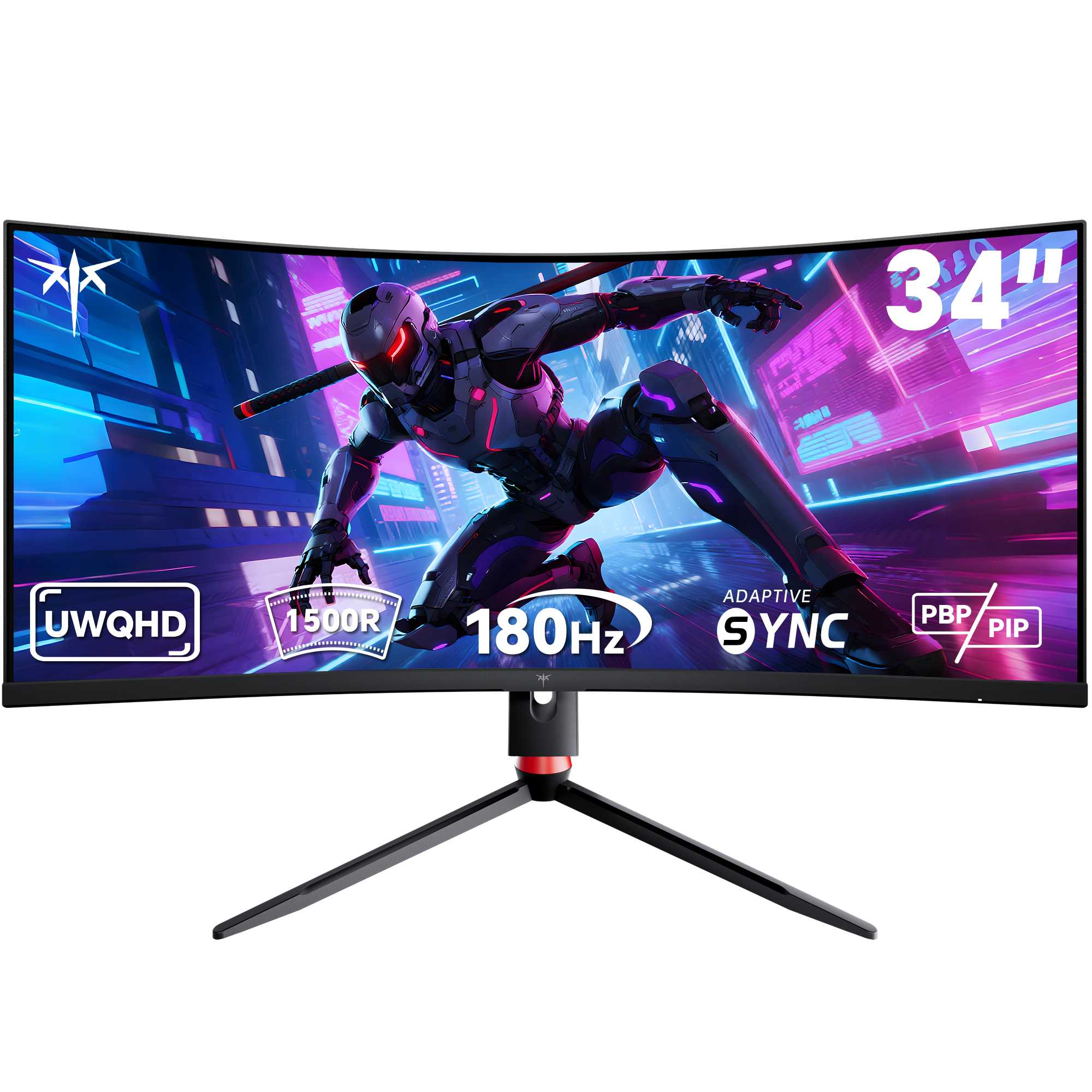 KTC 34” UWQHD 180 Hz Curved Gaming Monitor - $189