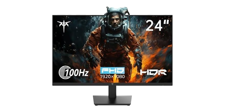 KTC H24V27 1080p 100Hz VA Monitor - $60