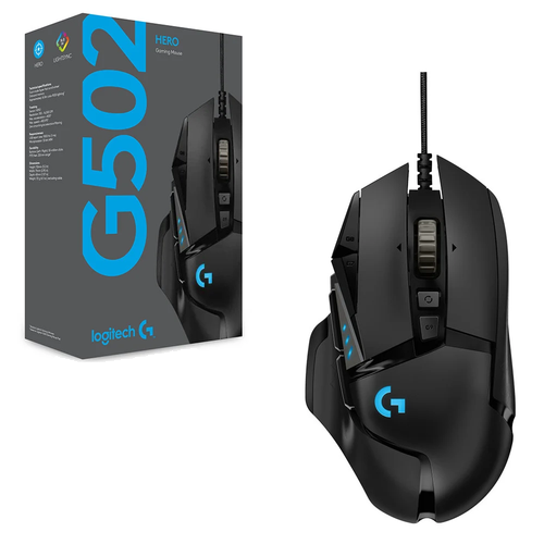 Logitech G502 HERO Wired Optical Gaming Mouse - $31.95