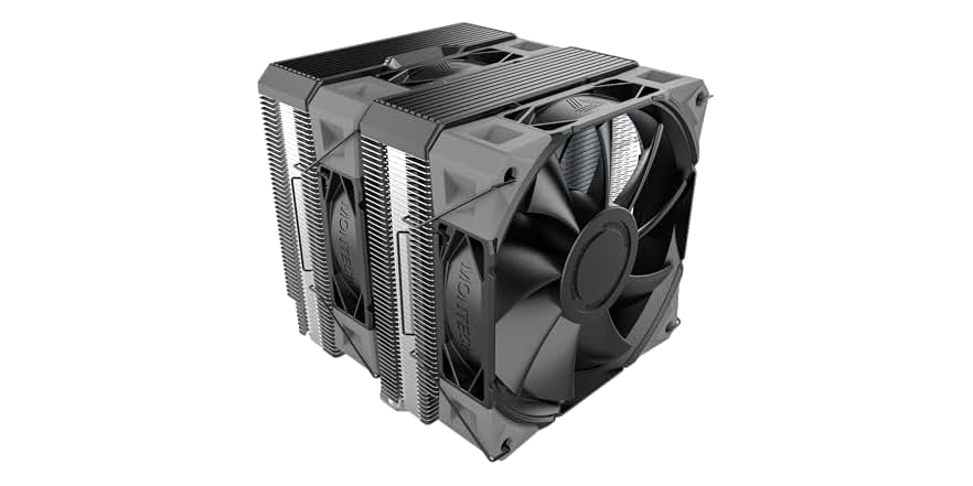 Montech NX600 Dual-Tower CPU Air Cooler - $22.99