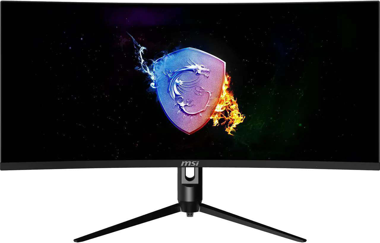 MSI 34" Curved UWQHD Monitor - $174