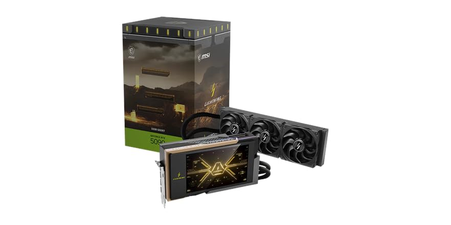 MSI GeForce RTX 5090 32G LIGHTNING Z - $5499.99