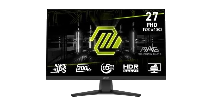 MSI MAG 272F 27-Inch 200Hz Monitor - $79.99