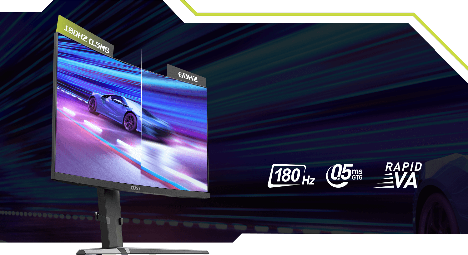 MSI MAG 275CQPF 27" WQHD Curved Gaming Monitor - $109.99