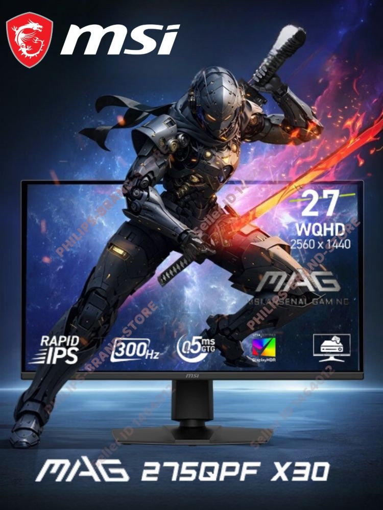 MSI MAG 275QPF X30 27" 1440p 300Hz Mini LED IPS - $150