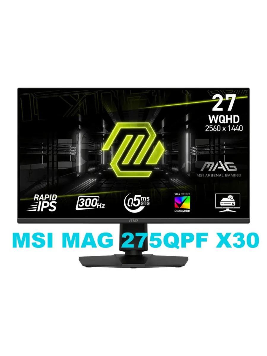 MSI MAG 275QPF X30 Refurbished 27" 2K Monitor - $139.99