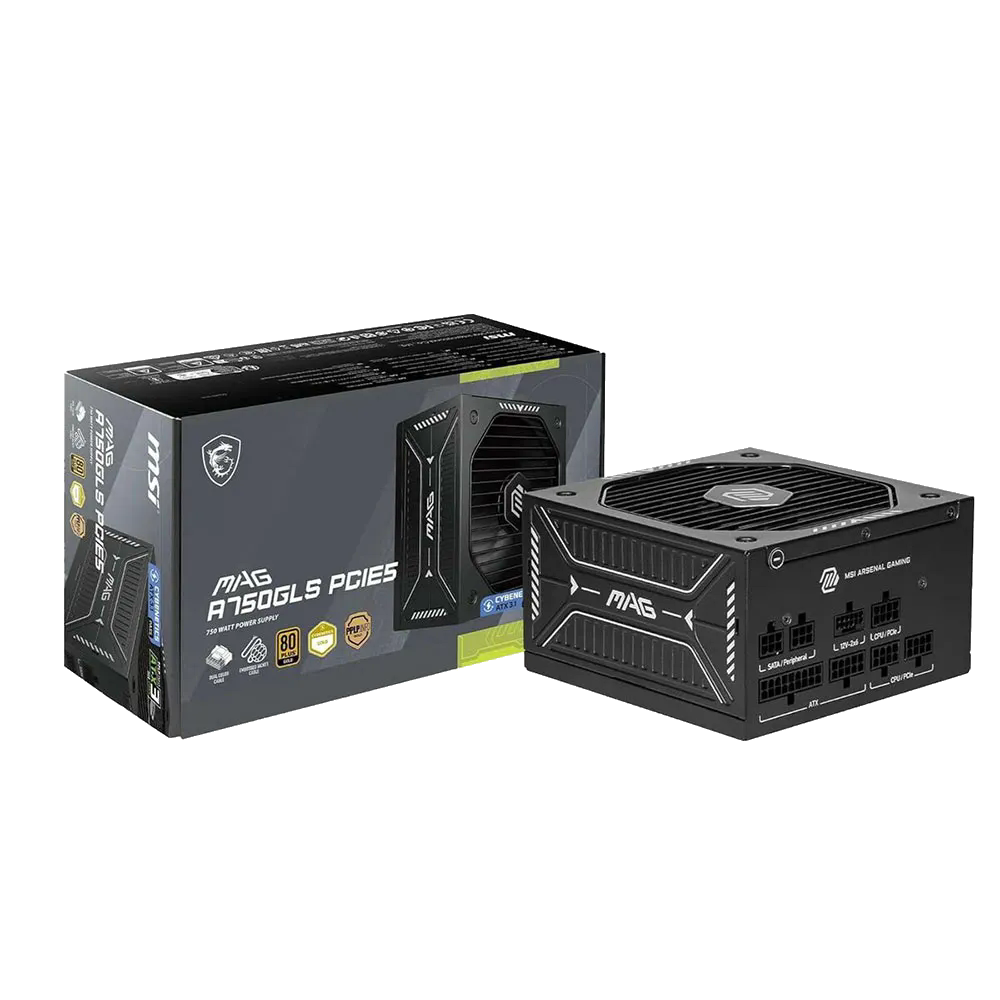 MSI MAG A750GLS 750W Power Supply - $74