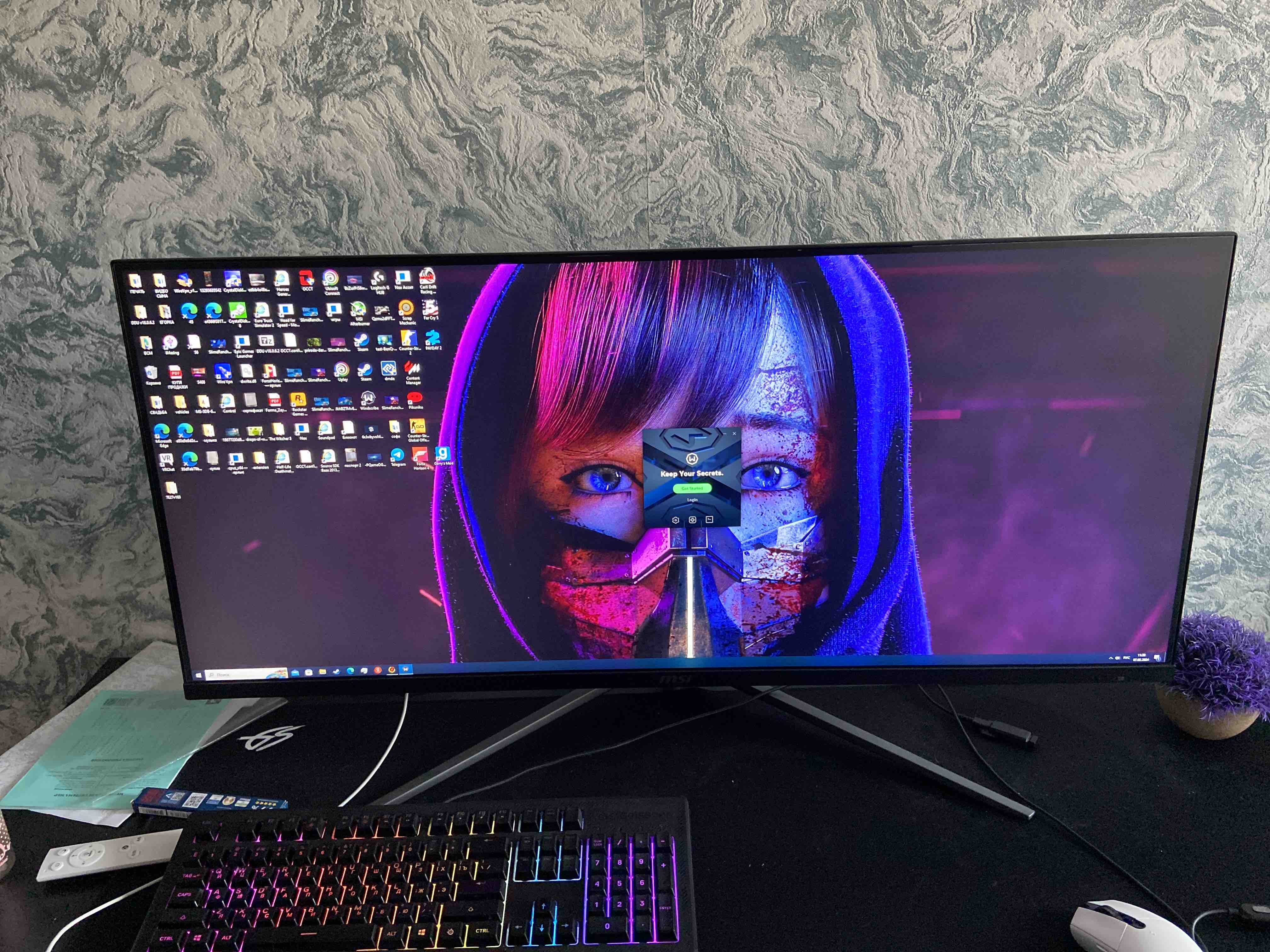 MSI MAG401QR 40" IPS 1440p/155Hz Monitor - $249.99