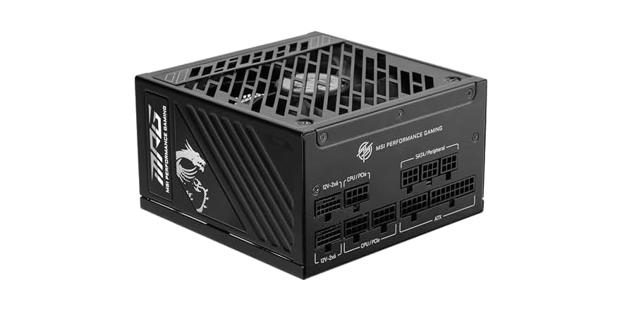 MSI MPG A1250GS Modular 1250W Power Supply - $119.99