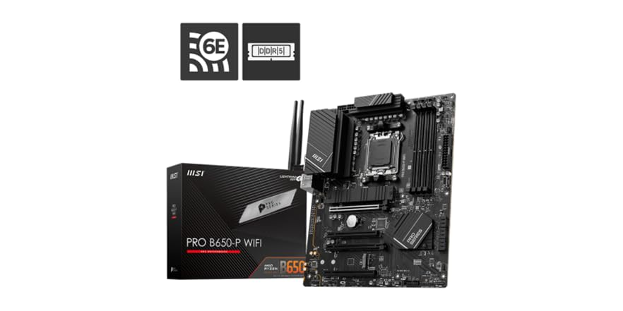 MSI PRO B650-P WIFI Motherboard - $100