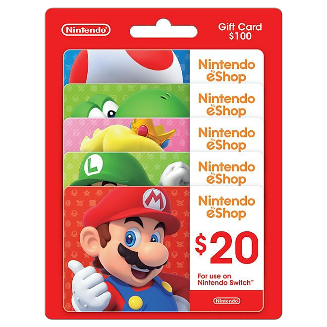 Nintendo eShop $100 Gift Card - $79.98