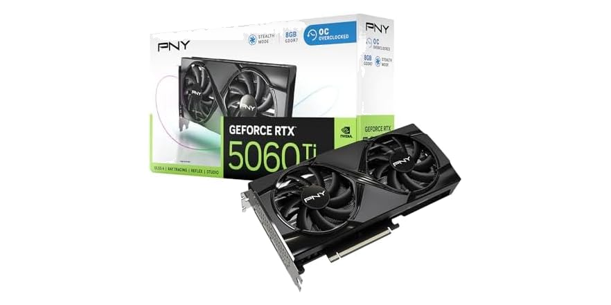 NVIDIA GeForce RTX 5060Ti 8GB Graphics Card - $257.39