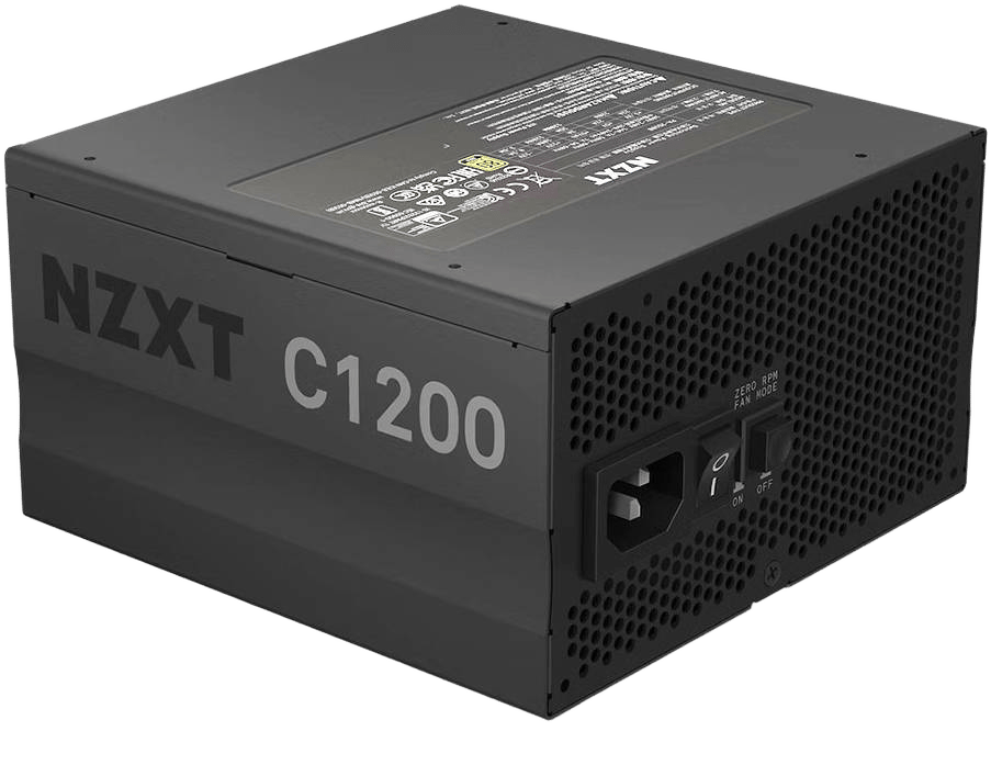 NZXT C1200W ATX 3.1 80 Plus Gold PSU - $124.99