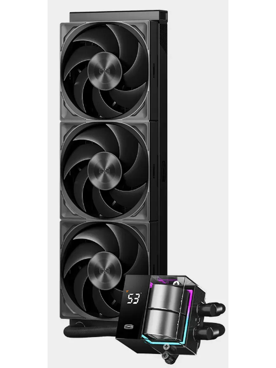 PCCOOLER DS360Pro 360mm AIO Liquid CPU Cooler - $47.24