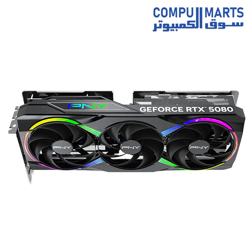 PNY NVIDIA GeForce RTX 5080 EPIC-X ARGB OC - $1157.39