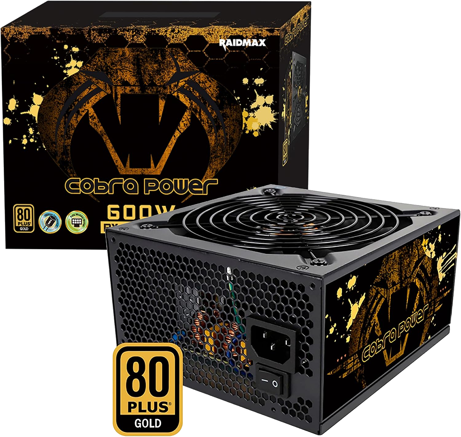 RAIDMAX Cobra 650W 80+ Gold PSU - $39.99