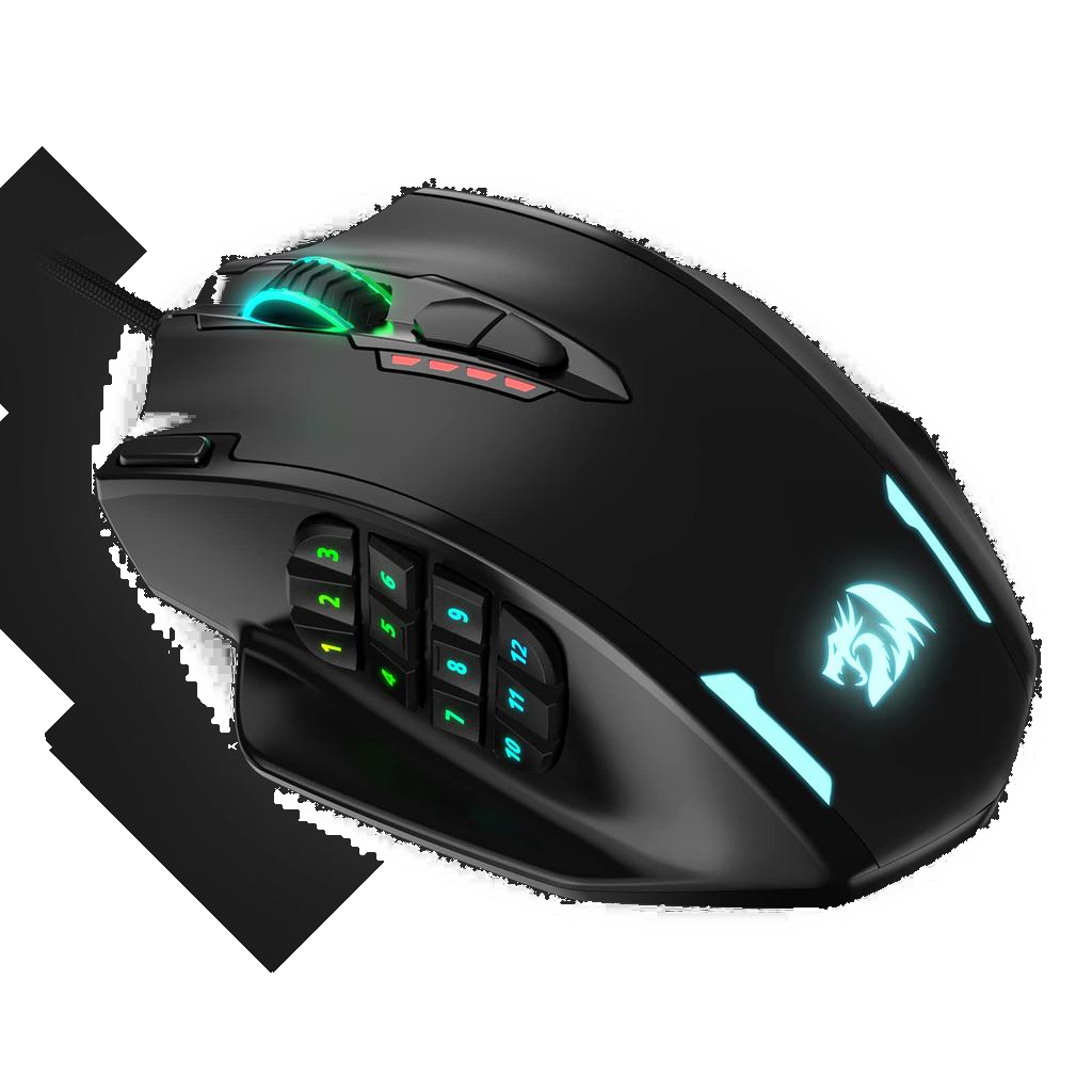 Redragon M908 Impact RGB LED MMO Gaming Mouse - $19.66
