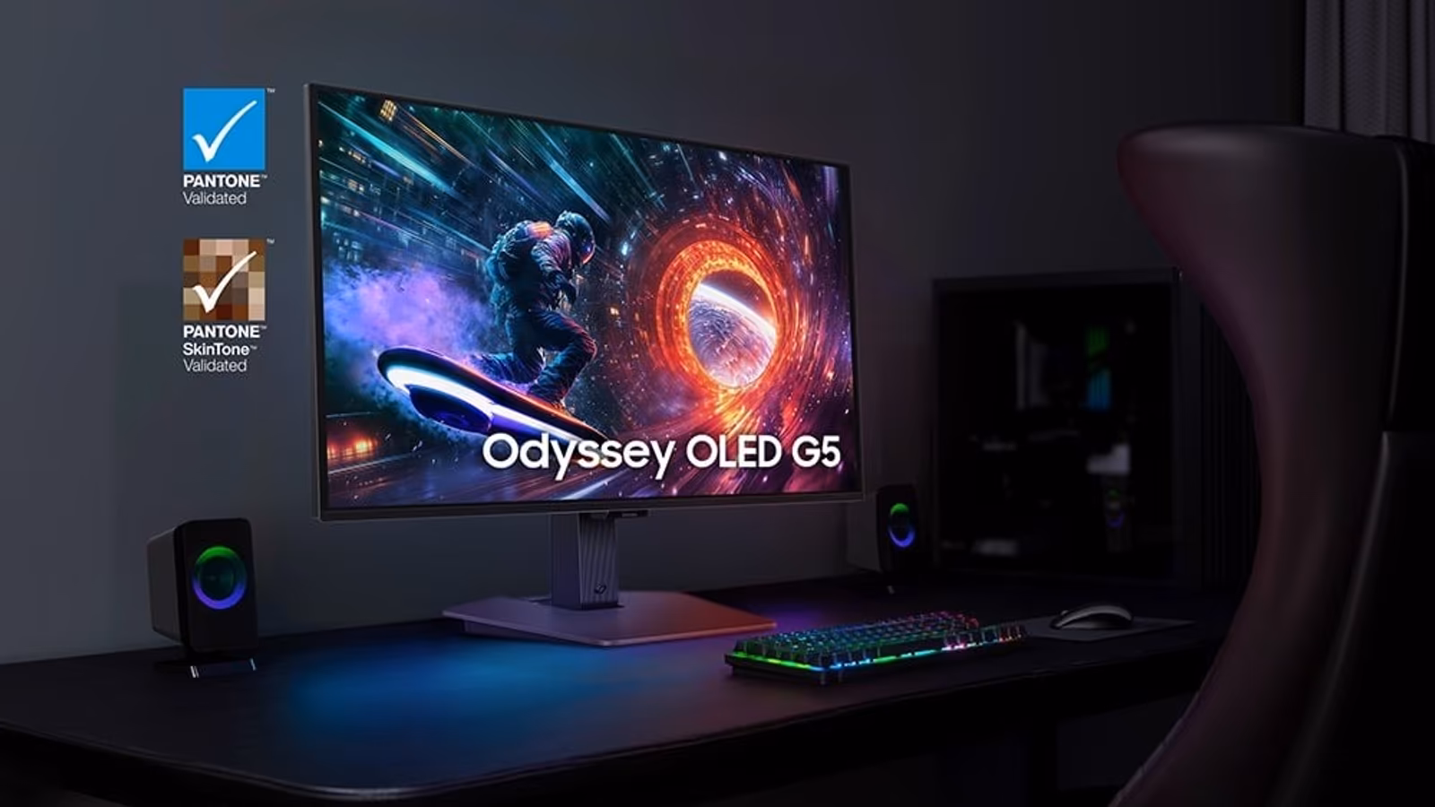 Samsung 27” Odyssey G5 QHD & QD-OLED, 180Hz Refresh Rate - $339.95
