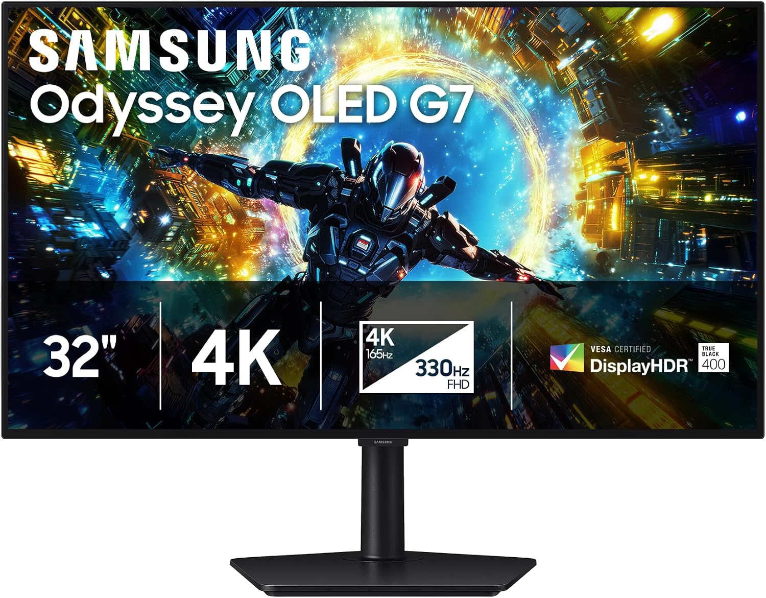 Samsung Odyssey OLED G7 G73SH 32" Gaming Monitor - $550