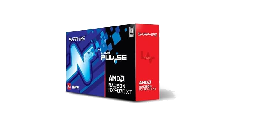 Sapphire Pulse AMD Radeon RX 9070 XT - $599.99