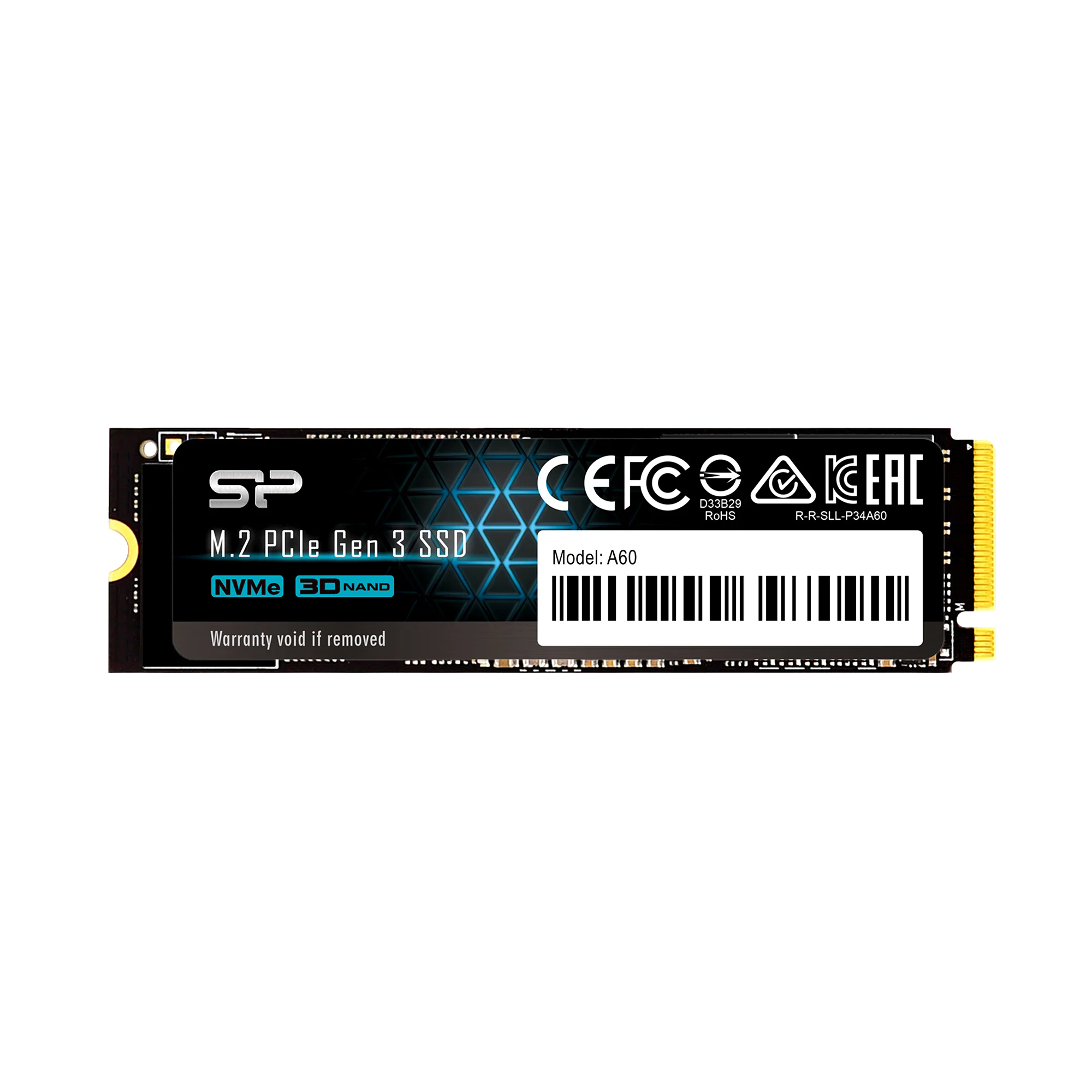Silicon Power P34A60 2TB NVMe PCIe Gen3x4 SSD - $199.97