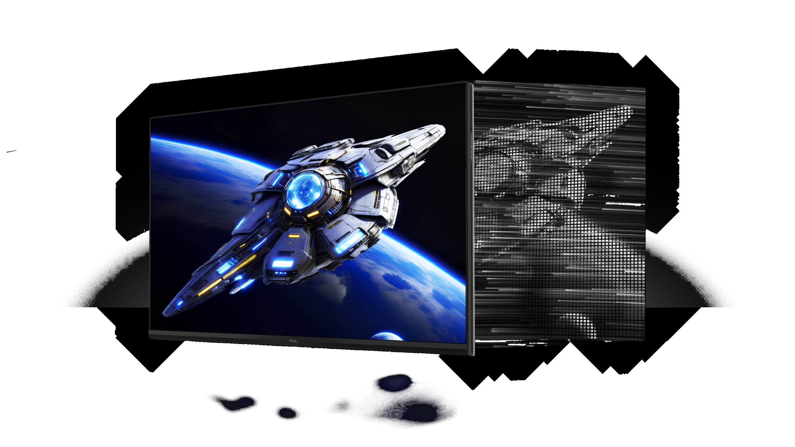 TCL 25” G64 Series FHD QD-Mini LED Monitor - $133
